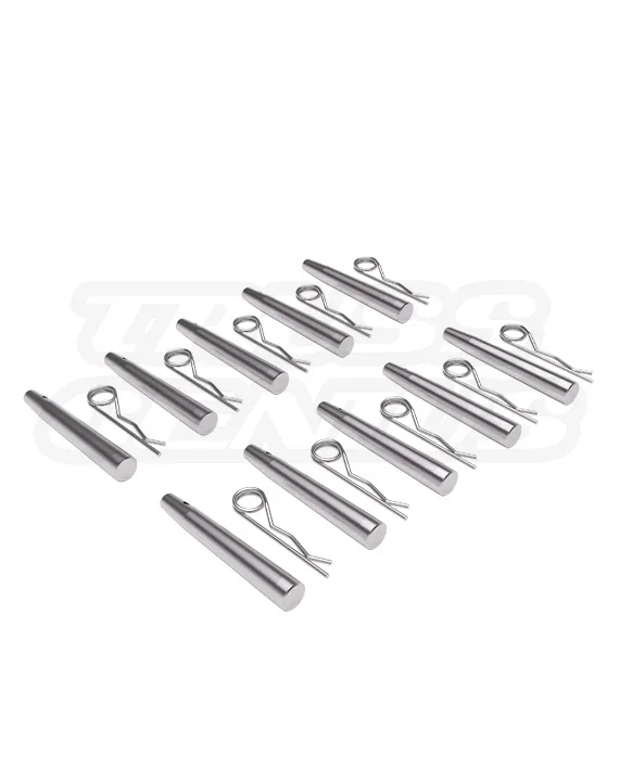 EVT290A CPCP tapered coupler pin and cotter pin set for 290 mm truss systems