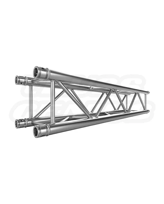 4.92 ft (1.5 m) square truss straight section — EVT290S‑150 — aluminum finish