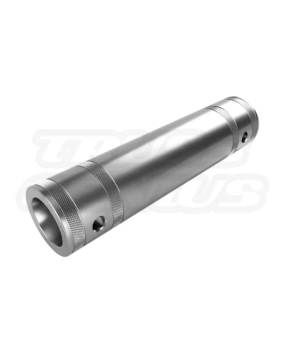 EVT50A‑S210 aluminum female truss spacer, 210 mm (8.26 in) length for 50 mm (2 in) tubing