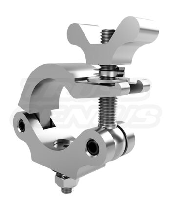 EVT50C-ANC Medium Duty Narrow Body Clamp designed for 50mm tubing, perfect for medium-duty applications and small lighting fixtures, with a fit between diagonal cross bracing.