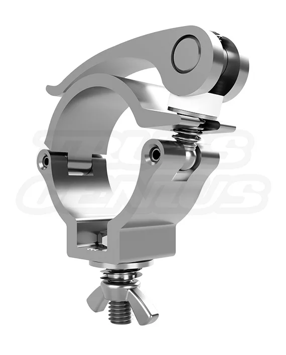 EVT50C‑AQR — Quick‑release clamp for 50 mm truss and tubing, perfect for small lighting fixtures and light‑duty accessories. Fast‑action handle attaches in seconds — click for photos, setup steps, and safety notes.