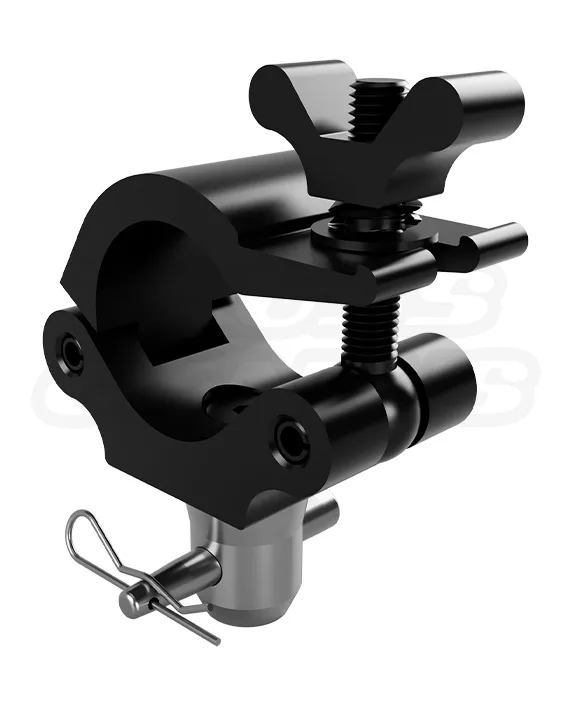 EVT50C-BCC 2-Inch Black Medium Duty Clamp with Half Connector, durable and reliable mounting solution
