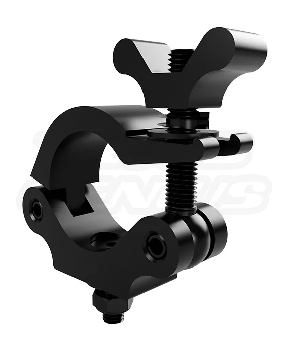 EVT50C-BNC 2-Inch Slim Truss Clamp for Lighting or Accessories, secure and compact rigging solution