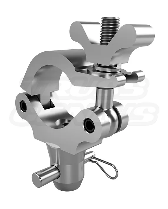 EVT50C-CCN Narrow Light-Duty Clamp with Half Connector for Trussing, secure and compact rigging solution