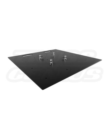 36-Inch Steel Base Plate for EVT290S Aluminum Square Truss, EVT290S-BP36S - Durable and Sturdy Support Accessory.