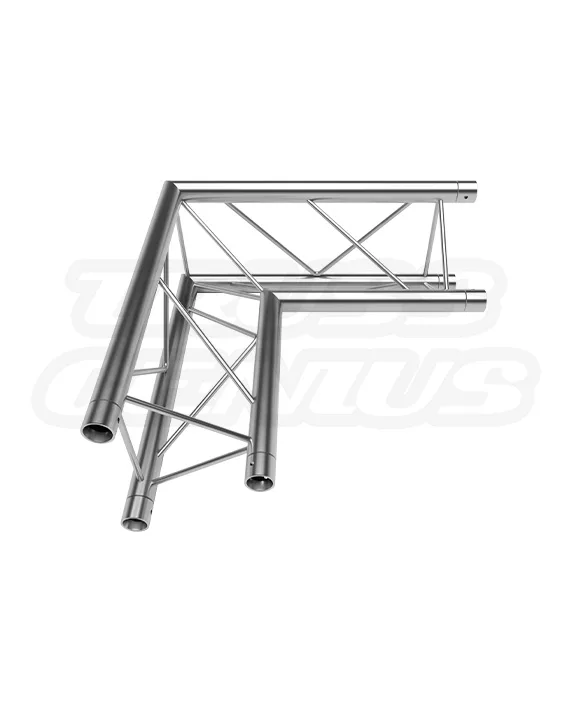 EVT220T-2WAI 2-Way 90-Degree Corner Apex In Aluminum Triangular Truss, strong and adaptable truss connector