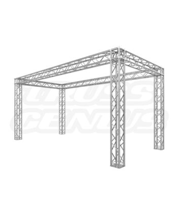 10' x 20' Truss Trade Show Booth - Re-Configurable EVT290S Square Truss Kit