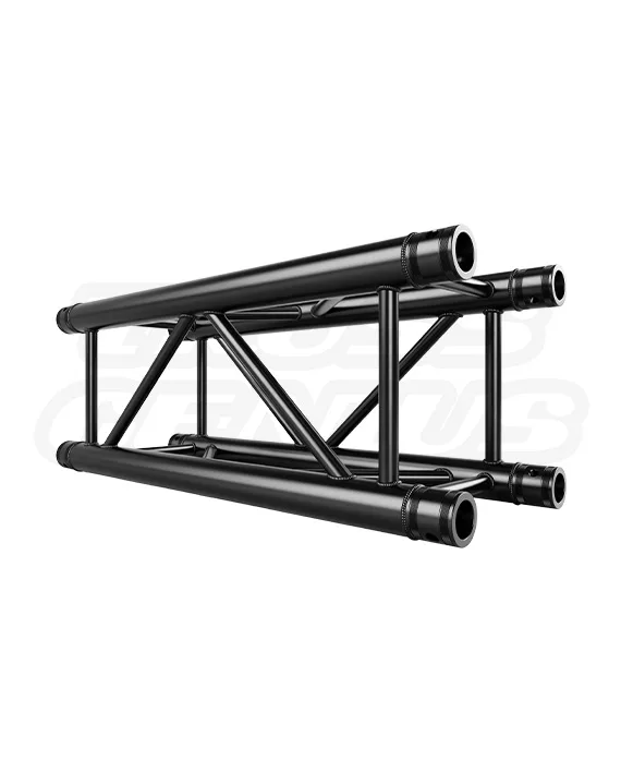 EVT290S-075 Black 2.46-Foot Matte Black Truss Straight Section - Durable Medium-Duty Aluminum Truss, TUV-Certified