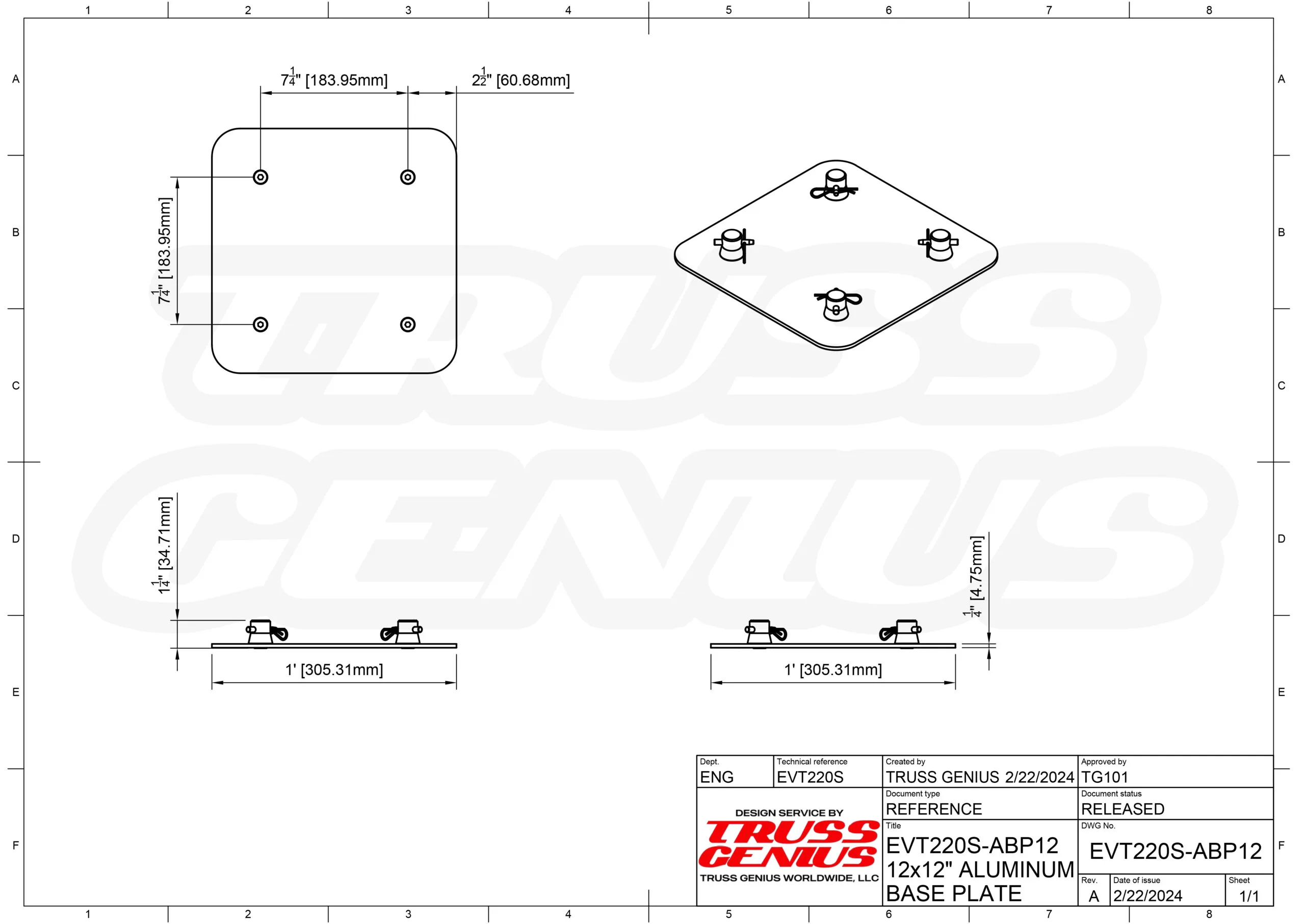 EVT220S-ABP12 Drawing