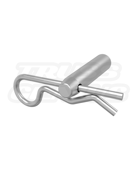 Coupler Pin F14 and R-Clip F14 Global Truss Tapered Pin and Cotter Pin for F14 Square Aluminum Truss
