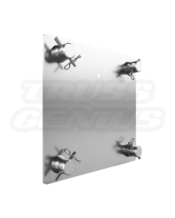 EVT220S-ABP Aluminum Square Truss Base Plate, durable and reliable foundation