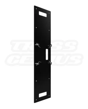 EVT290S-BP14S Steel Base Plate, 1x4 Ft - Durable Truss Support for Aluminum Square Truss Systems