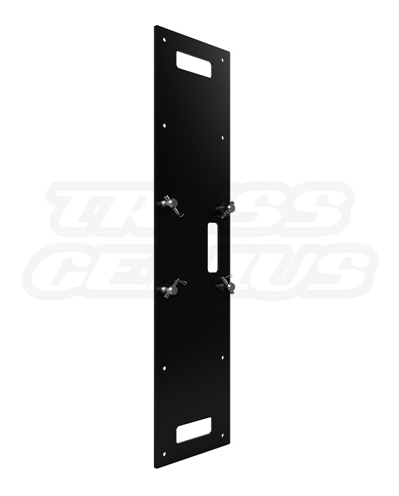 EVT290S-BP14S Steel Base Plate, 1x4 Ft - Durable Truss Support for Aluminum Square Truss Systems