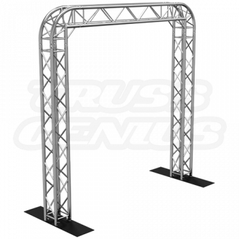 Goal Post F34 Square Truss System with Rounded Corners 10x10