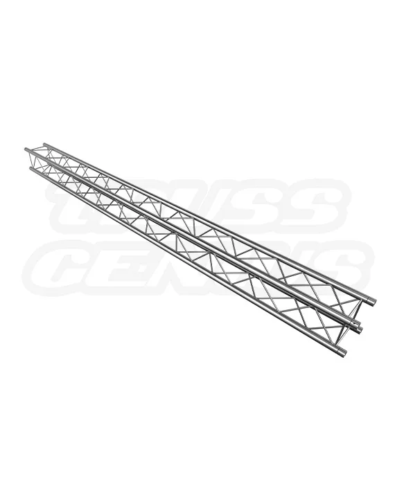 EVT220S-300 9.84-Foot Aluminum Square Truss Straight Section, strong and lightweight truss component
