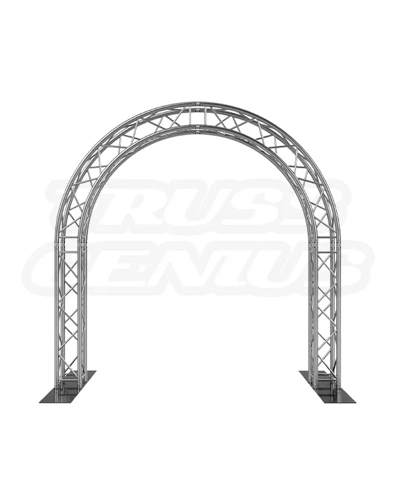 10-foot round arch truss system, durable and versatile event support