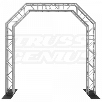 Goal Post F34 Square Truss System Octagon Arch 10x10