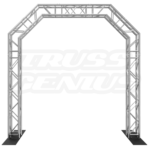 Goal Post F34 Square Truss System Octagon Arch 10x10