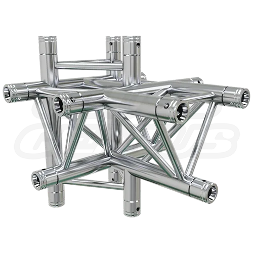 EVT290T-5WTUD 5-Way T-Junction Corner Apex Up/Down for Triangular Truss - Durable and Versatile Truss Connector