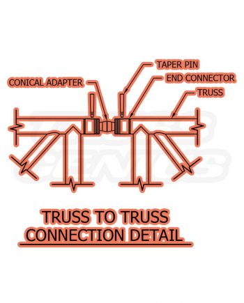 Truss to Truss Connection Detail