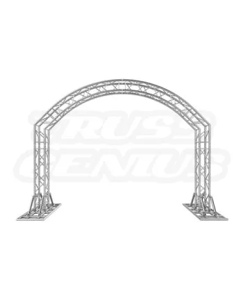 14x10 Oval Arch Truss System EVT290S-Orland Front View, elegant and sturdy truss for event displays