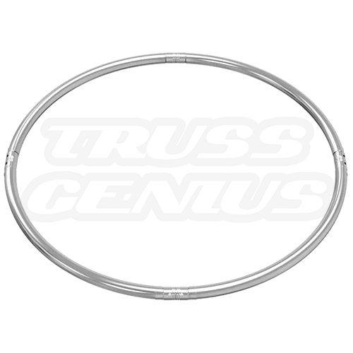 EVT50ST-150C90 4.92-Foot Circular Single Tube Aluminum Truss - Strong and Versatile Truss Component