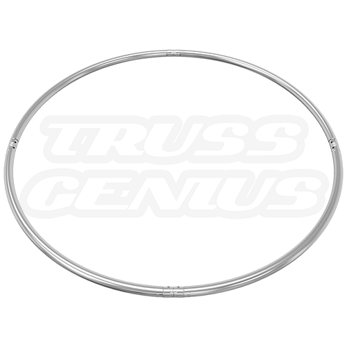 F31-2.0-90 Global Truss 6.56-Foot Circular Single Tube Aluminum Truss