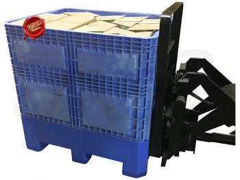 10x10 Truss Trade Show Booth Complete Kit With Collapsible Container On Forklift