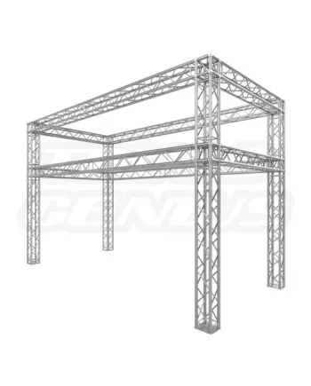 10x20 Trade Show Exhibit Display Booth EVT290S-Bigsur, robust and versatile exhibition solution