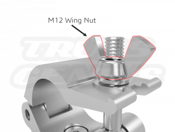 M12 Wing Nut for 50mm Truss Clamps