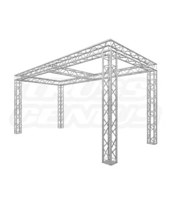 10x20 Trade Show Exhibit Display Booth EVT290S-Borego