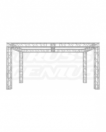 10x20 Virtual Reality Truss System With Center Beam