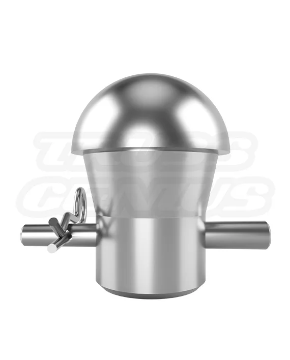 EVT220A-SEP 35mm Round End Cap for Aluminum Truss, durable and polished truss accessory