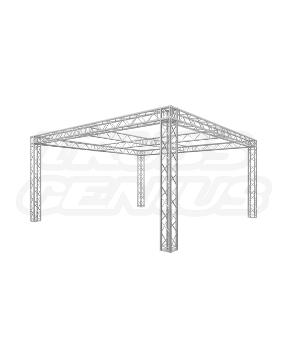 20x20 Trade Show Truss Booth Display with Center Cross I-Beams
