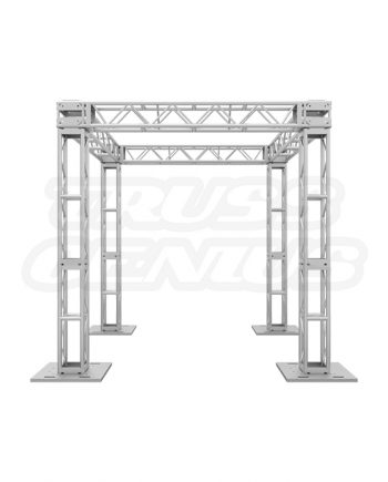10x10 Modular Truss System | 12-Inch Plated Trussing