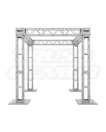 10x10 Modular Truss System | 12-Inch Plated Trussing