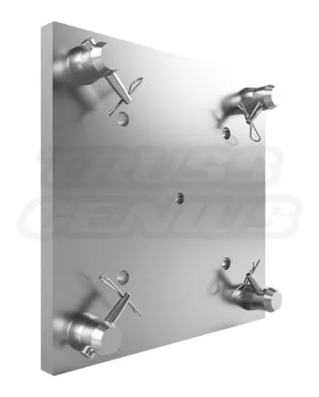 Stainless Steel 12-Inch Square Truss Base Plate - EVT290S-SSBP