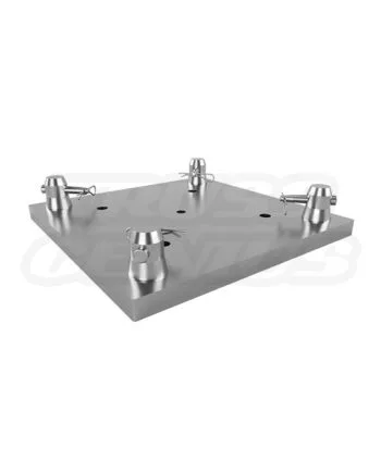 Stainless Steel 12-Inch Square Truss Base Plate - EVT290S SSBP Truss Genius