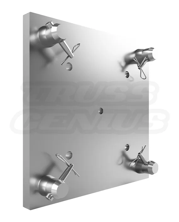 Stainless Steel 12-Inch Square Truss Base Plate - EVT290S-SSBP
