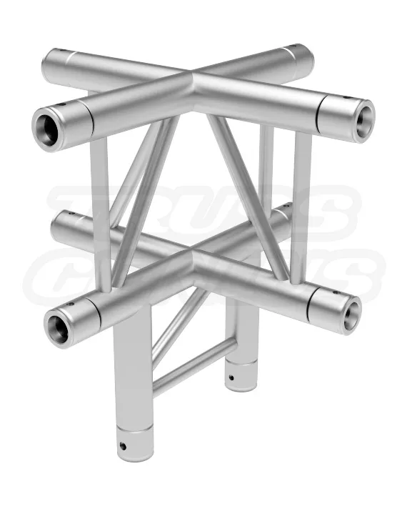 EVT290I-5WCV 5-Way Vertical Cross Junction for I-Beam Truss - High-Strength and Versatile Truss Connector