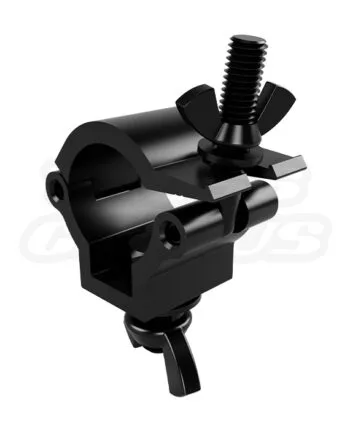 EVT20C-BLC Black Light Duty Clamp for 20mm Tubing or Truss, secure and stylish mounting solution