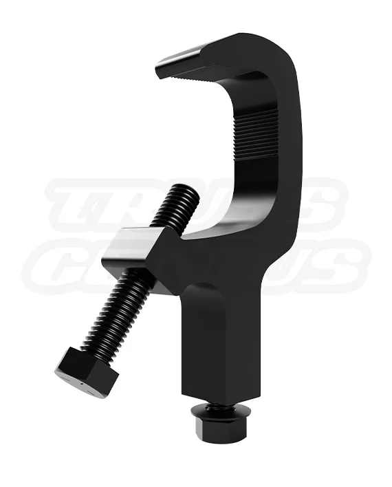 EVT50C-CCB Black 2-Inch Truss C-Clamp, durable and secure mounting solution for professional rigs