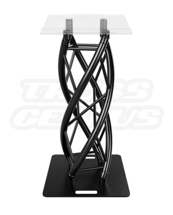 Truss Lectern Podium Pulpit with Acrylic Plexy-Glass Reading Surface