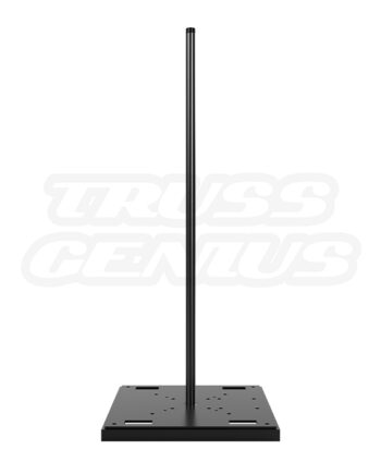 EVT12S-BP30SR2 Steel Stabilizing Base Plate 30-Inch with 7-Foot Schedule-40 Pipe