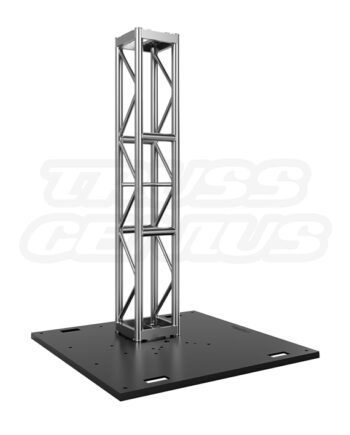 EVT12S-BP48SR1 48-Inch Steel Base Plate for Square Truss