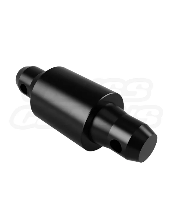 EVT290A‑CS60 Black male truss spacer, 60 mm (2.36 in) length for 50 mm (2 in) tubing