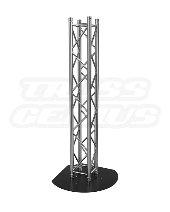 EVT290S-BP35X33S with Upright Square Truss Steel Base Corner Plate