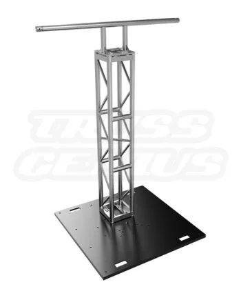 Evt12s Ttm Mounted On End Plate Truss With 4 Foot Steel Base Plate