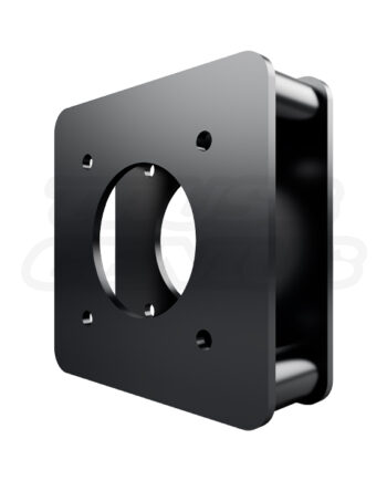 EVT12S-4IN Black Bolt End Plate Truss Spacer